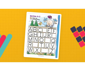 PreK Learning: Recognizing and Writing Letters A-Z Printable Workbook