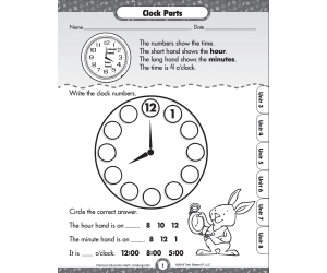 Premium Education Kindergarten Unit 8: Time, Date, Money, Measurement