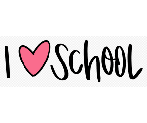 Preppy School Doodles Digital Planner Stickers