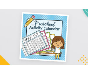 Preschool Activity Calendar