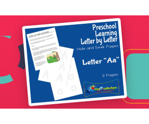 Preschool Letter by Letter: Letter A - Hide and Seek