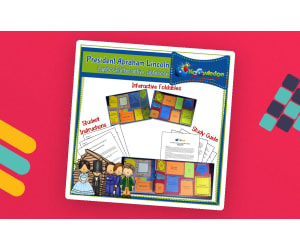 President Abraham Lincoln Lapbook / Interactive Notebook - EBOOK