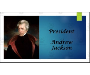 President Andrew Jackson Biography PowerPoint