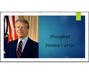 President Jimmy Carter Biography PowerPoint