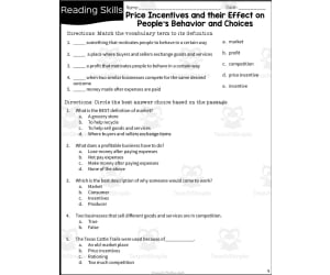 Price Incentives + Their Effect Reading Packet