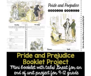 "Pride and Prejudice" Booklet Project