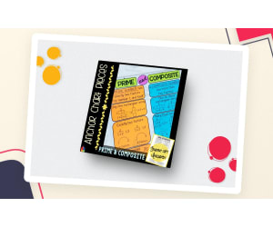 Prime and Composite Anchor Chart – Math Notebook
