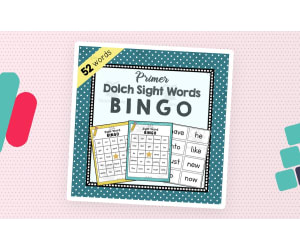 Primer Sight Word Bingo