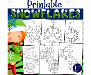 Printable Snowflakes
