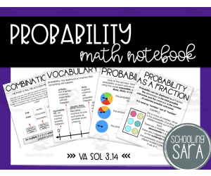 Probability Interactive Math Notebook