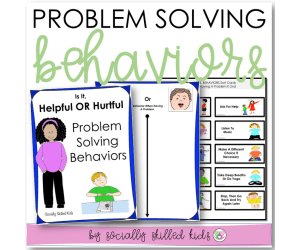 Problem Solving Behaviors | Differentiated Activities For K-5th Grade