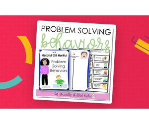 Problem Solving Behaviors | Differentiated Activities For K-5th Grade