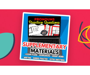 Pronouns Supplementary Materials Grade 5-6 (PDF)