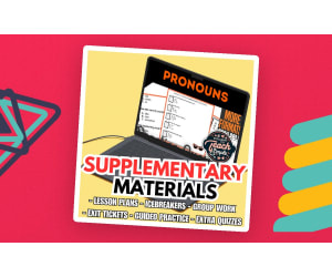 Pronouns Supplementary Materials Grades 3-4 (PDF)