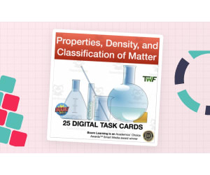 Properties, Density, and Classification of Matter Digital Boom Cards