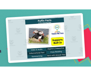 Puffin Facts | Interactive Science Lesson | Micro-Learning Deck