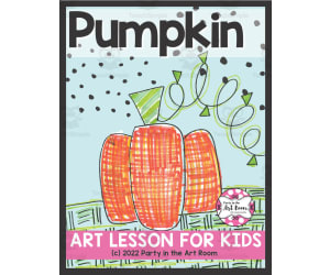 Pumpkin Art Lesson for Kids