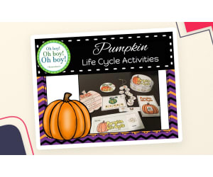 Pumpkin Life Cycle Activities