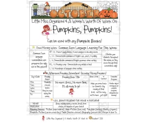 Pumpkins, Pumpkins | Reading Activity Packet