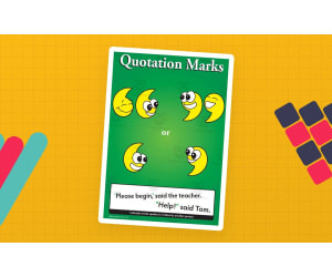 Punctuation - 6 x A3 Posters PLUS 12 x Activity Sheets