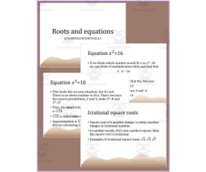 Quadratic Equations and Cubic Equations Editable PowerPoint for 8th Grade 8.EE.A.2