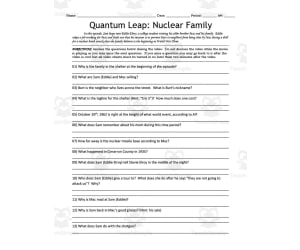 Quantum Leap Video Guide: Nuclear Family