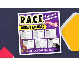 RACE Strategy Practice – 6 Passage Worksheets