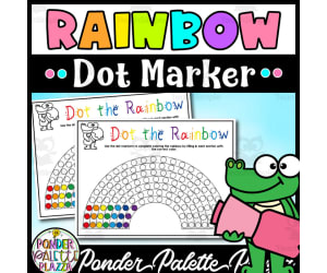 Rainbow Dot Marker Activity