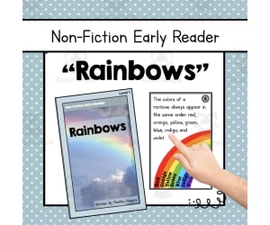 "Rainbows" | Nonfiction Early Reader