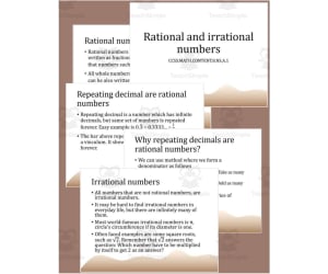 Rational and Irrational Numbers Editable PowerPoint 8.NS.A.1