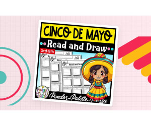 Read and Draw Activity - Cinco de Mayo