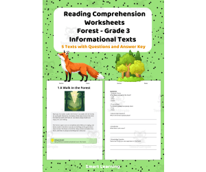 Reading Comprehension Forest | Grade 3 Informational Texts