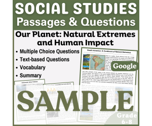 Reading Comprehension Passage: South America (SAMPLE Docs)