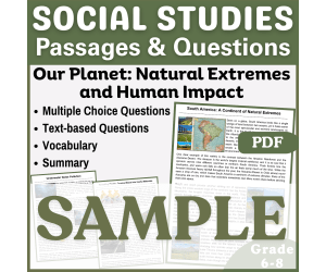 Reading Comprehension Passage: South America (SAMPLE PDF)