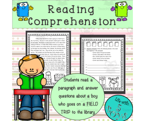 Reading Comprehension Passage with Questions l Field Trip