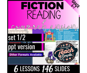 Reading Comprehension Passages Fiction Set 1 (PPT)
