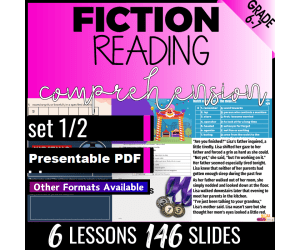 Reading Comprehension Passages Fiction Set 1 (Presentable PDF)