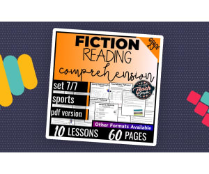 Reading Comprehension Passages Fiction Set 7 - Sports (PDF)