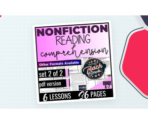 Reading Comprehension Passages Nonfiction Set 2 (PDF)