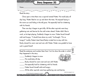 Reading Comprehension Printable Workbook