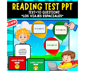 READING-COMPREHENSION | SPANISH PPT | LOS VIALES ESPACIALES