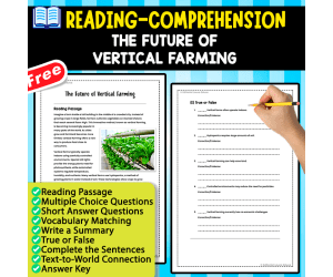 READING-COMPREHENSION | The Future of Vertical Farming