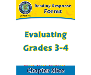 Reading Response Forms: Evaluating Gr. 3-4