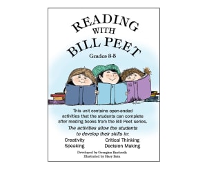 READING WITH BILL PEET (OPEN-ENDED CREATIVE ACT.) Gr. 3-5