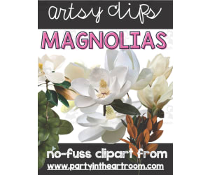 Real Magnolias Clipart