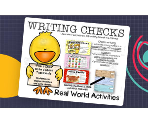 Real World Math: Writing Checks and Menus