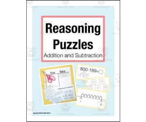Reasoning Puzzles (Addition/Subtraction): Activities for Math Talk (Gr. 3-4)
