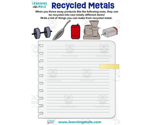 Recycled Metals Activity