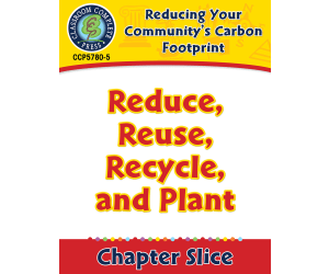 Reducing Your Community's Carbon Footprint: Reduce, Reuse, Recycle, and Plant Gr. 5-8