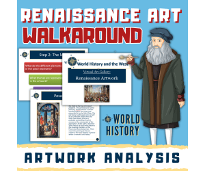 Renaissance Art Workaround - View, Analyze, and Critique Famous Art!